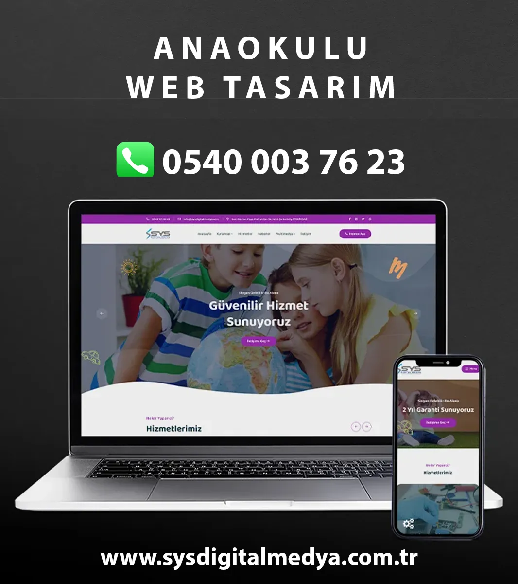 Anaokulu Web Tasarım - Tema21