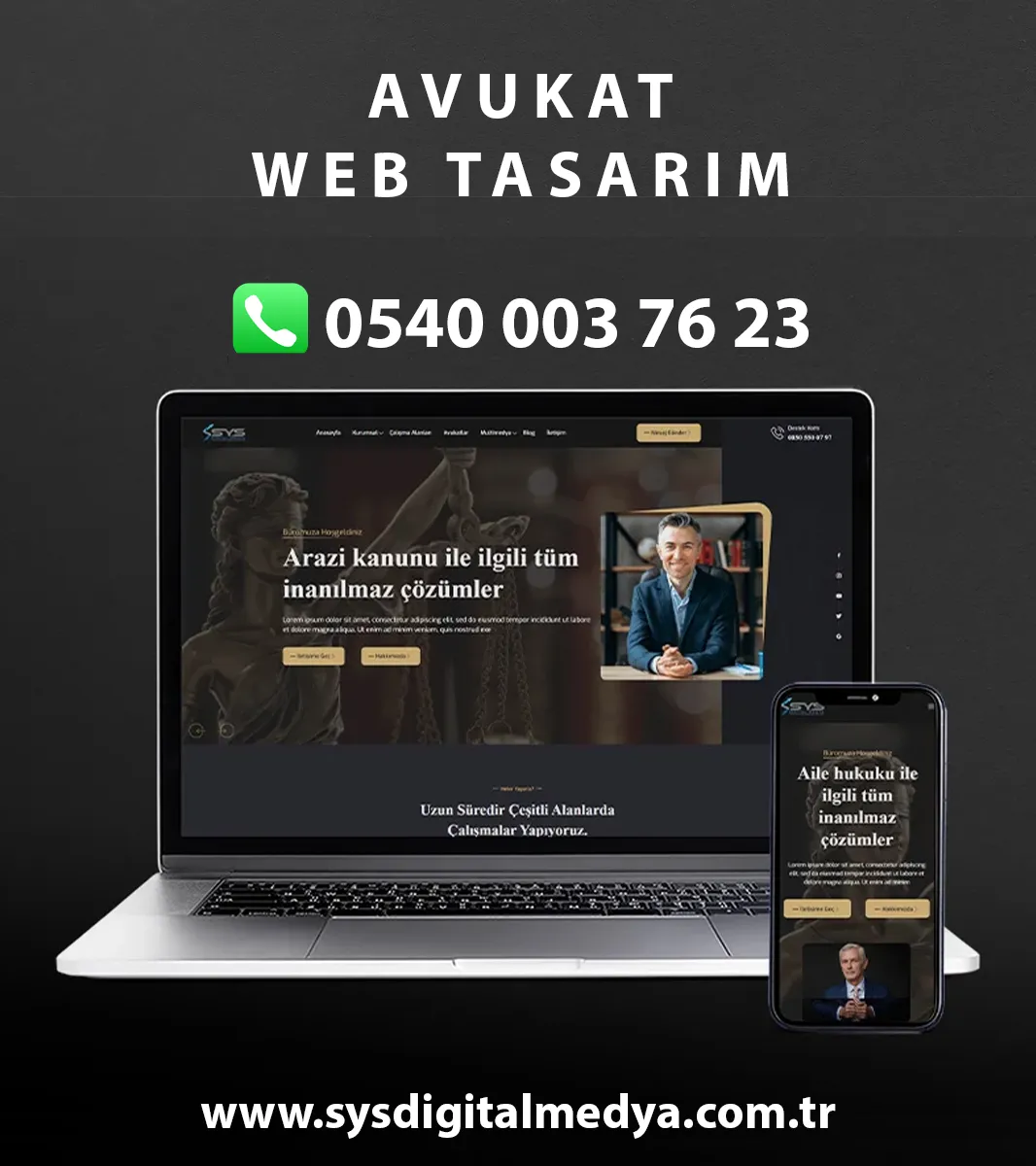 Avukat Web Tasarım - Avukatv1