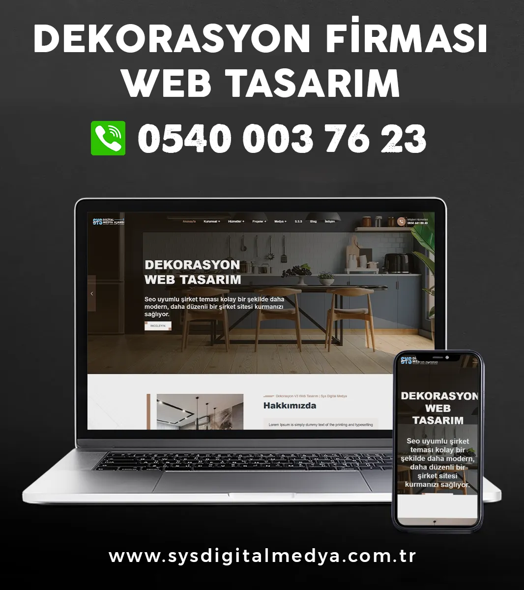 Dekorasyon Firması Web Tasarım - Dekorasyonv3