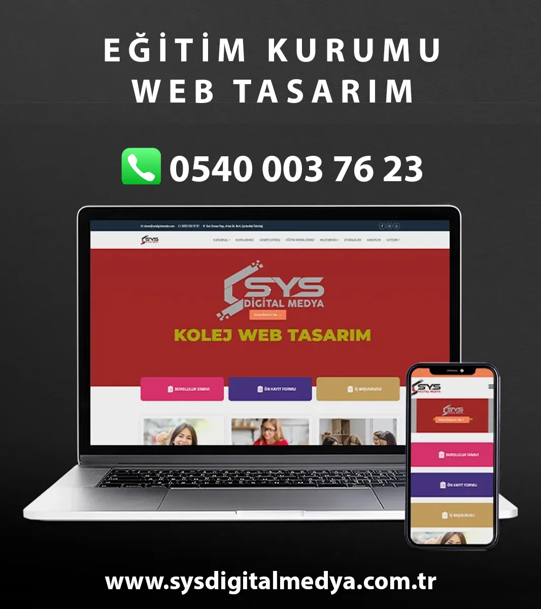 Eğitim Kurumları Web Tasarım - Kolejv1