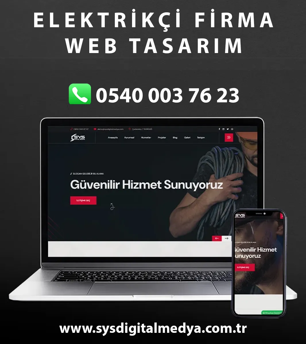 Elektrik Firması Web Tasarım - Kurumsalv3