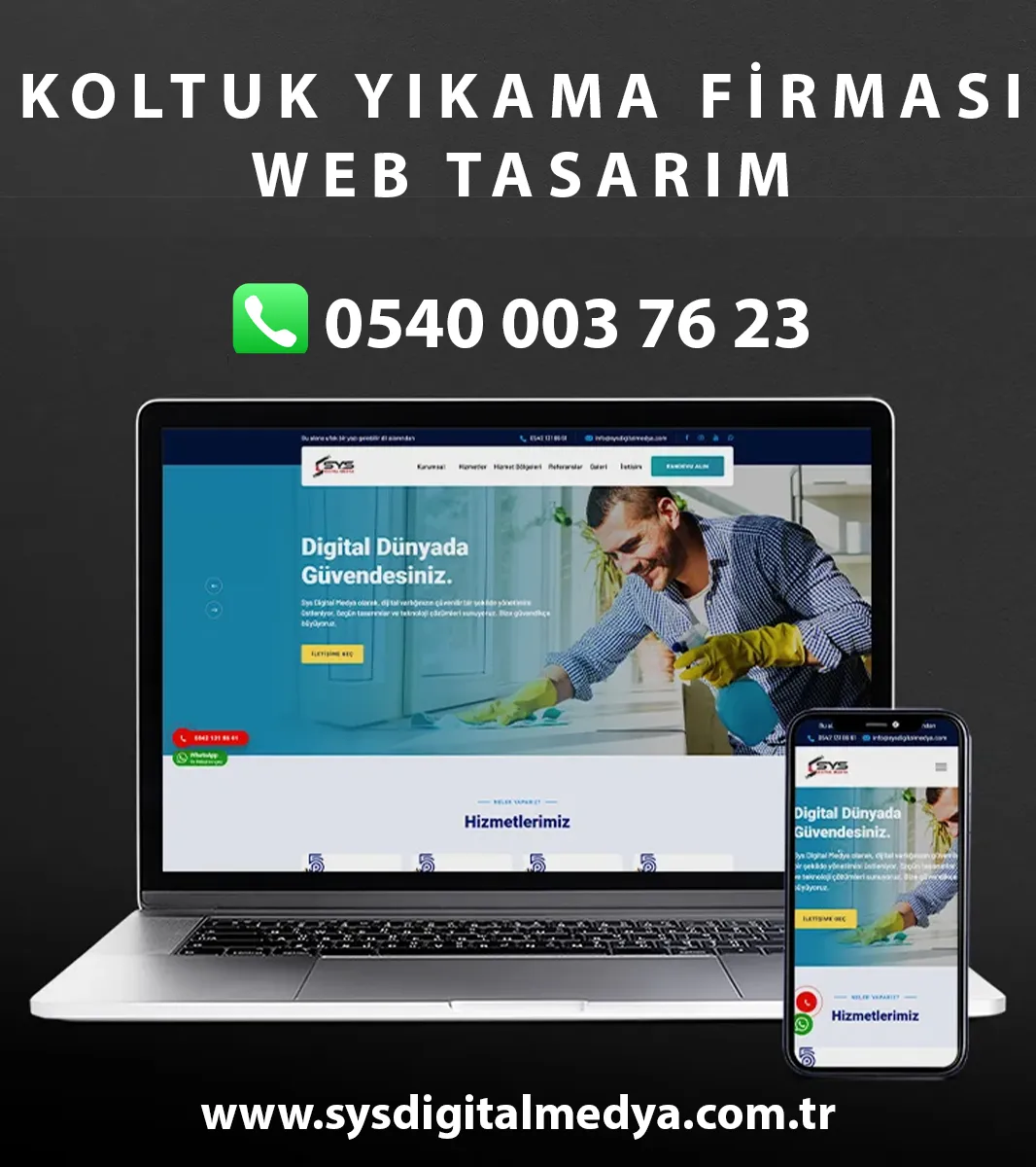 Koltuk Yıkama Web Tasarım