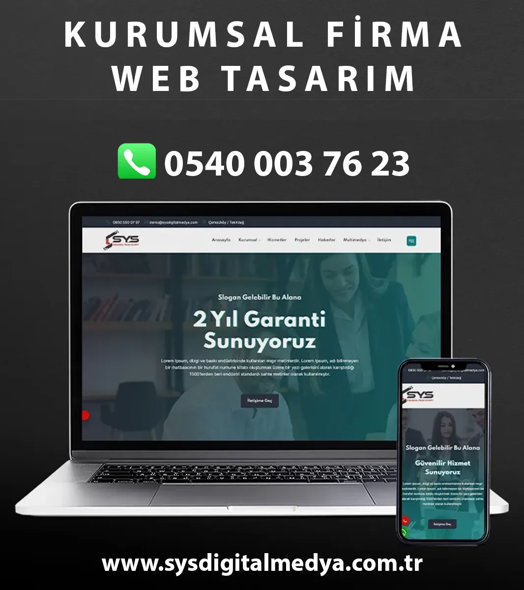 Kurumsal Firma Web Tasarım - Kurumsalv1