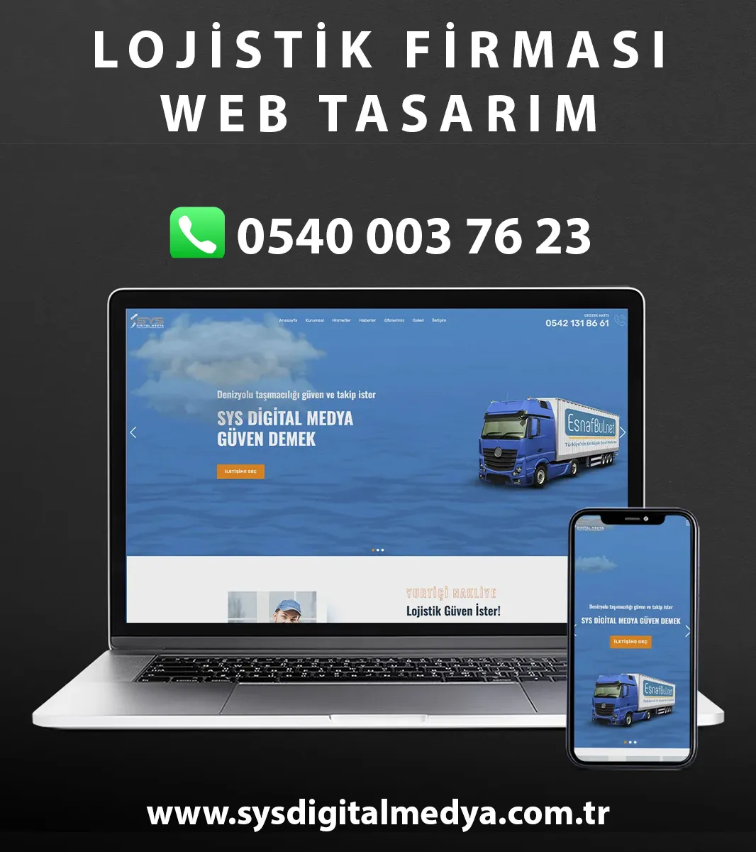 Lojistik Firması Web Tasarım - Lojistikv2