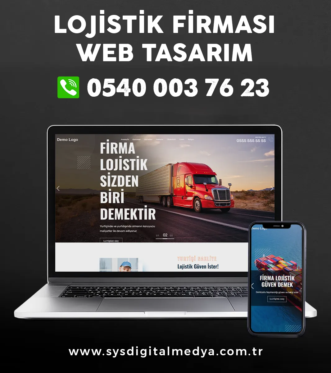 Lojistik Firması Web Tasarım - Tema30