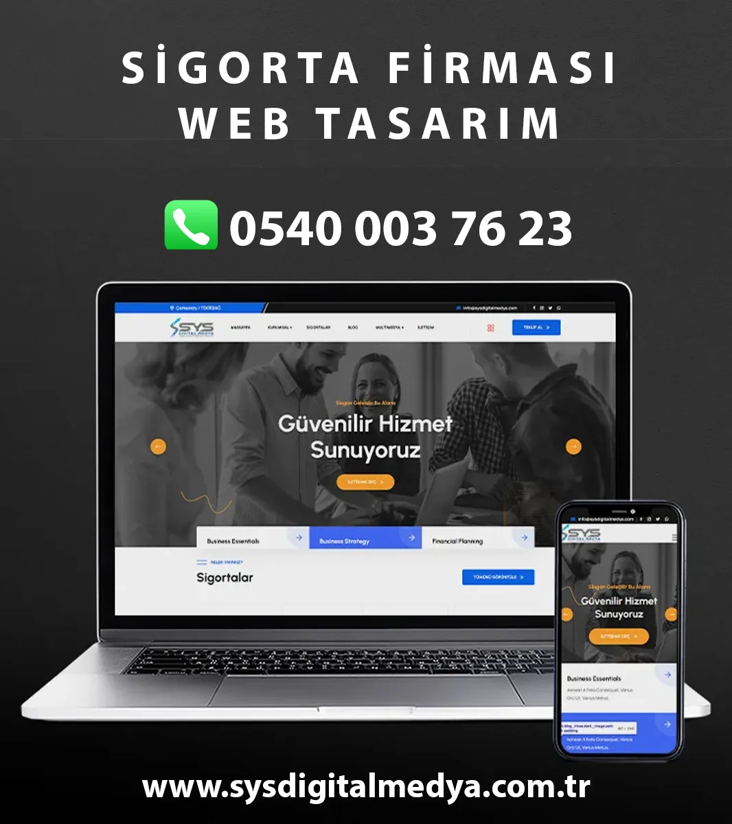 Sigorta Firması Web Tasarım - Tema17